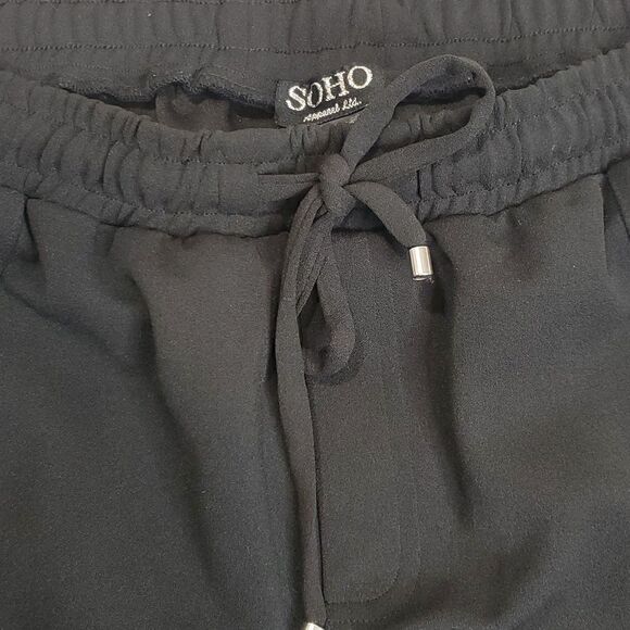 SOHO Black Jogger Pants Size Large - Picture 6 of 14